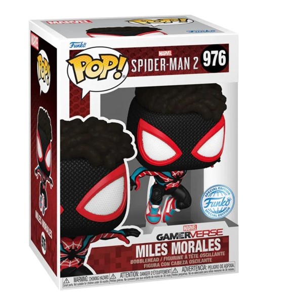 POP! Marvel Spider-Man 2 Miles Morales in Evolved Suit