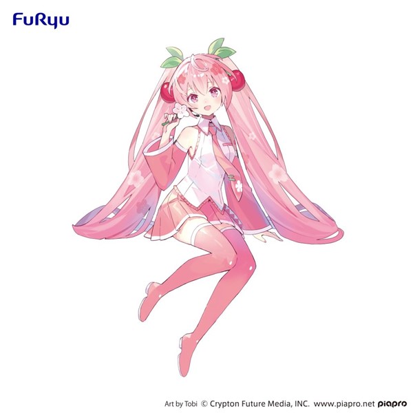 Hatsune Miku - Noodle Stopper Figure -Sakura Miku 2024 by FuRyu