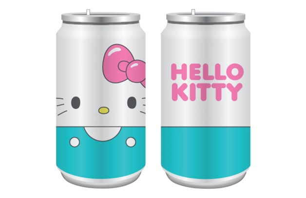 Bouteille de soda en acier inoxydable Hello Kitty