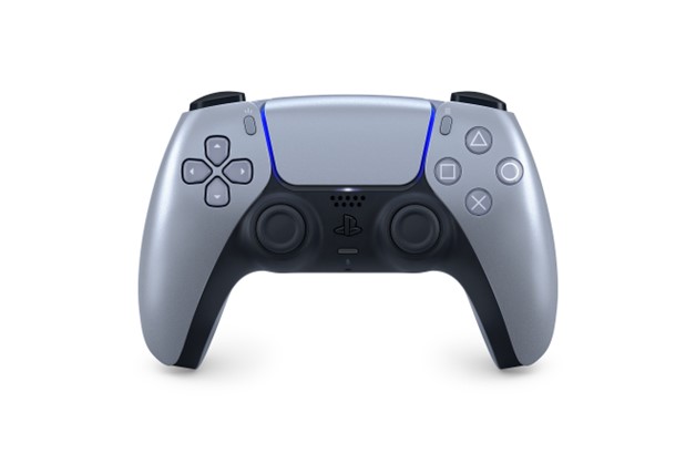 Manette de jeu sans fil DualSense - Argent Sterling