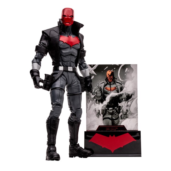 DC Multiverse Red Hood (New 52) Black & White Accent Edition Gold Label 7-Inch Action Figure