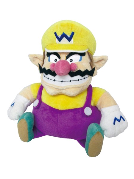 Peluche Nintendo Wario 10 pouces
