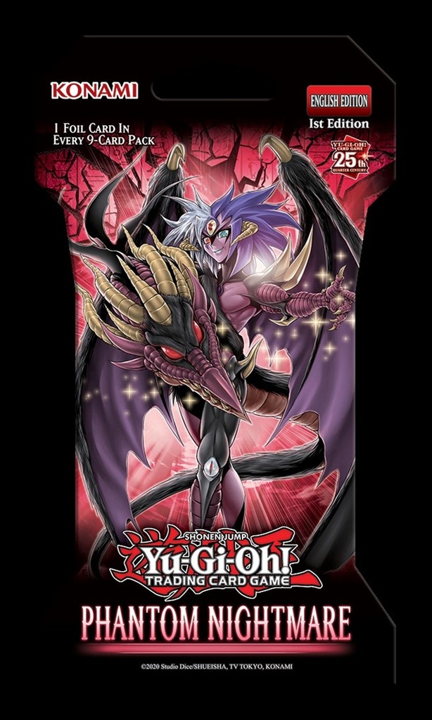 Yu-Gi-Oh! Trading Card Game: Phantom Nightmare Sleeved Booster (Emballage francais)