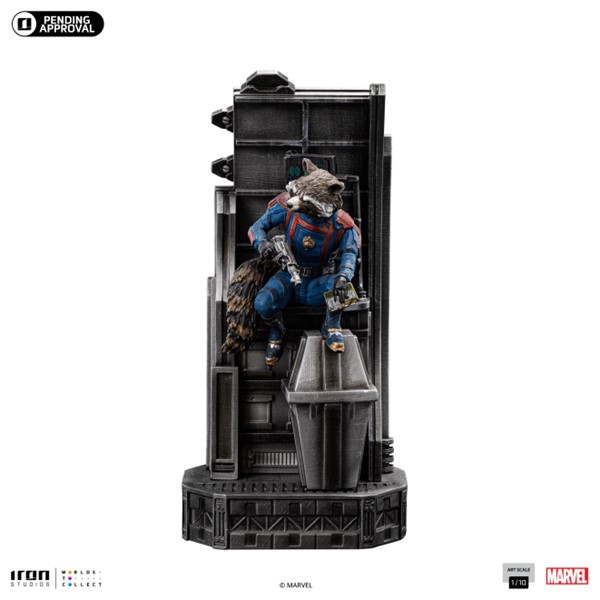 Iron Studios - Guardians of the Galaxy: Vol 3 - Rocket Racoon - Art Scale 1/10
