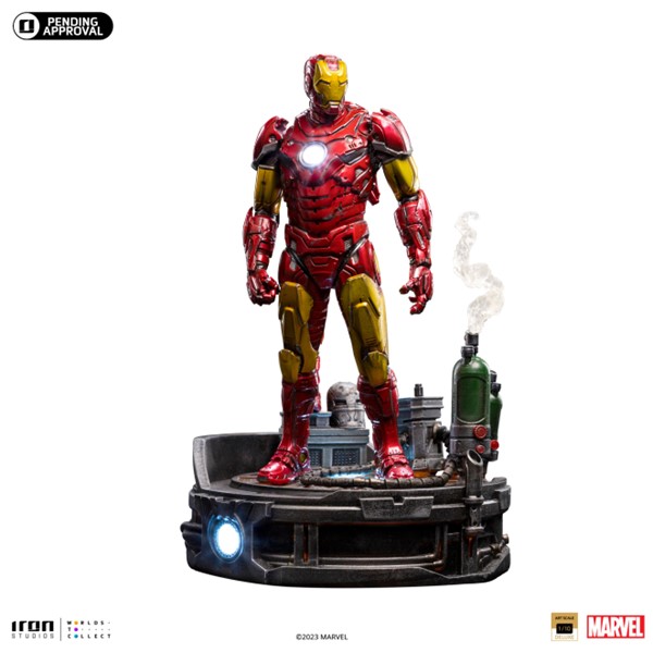Iron Studios - Marvel - Iron Man Unleashed - Deluxe Art Scale 1/10