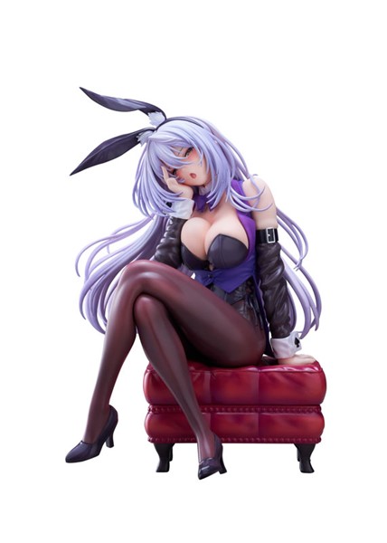 Shy Girls in Love Amagasa Tsuduri 1/7 Scale Figure - Bunny Style Version - She Laughs Shy - by Plum