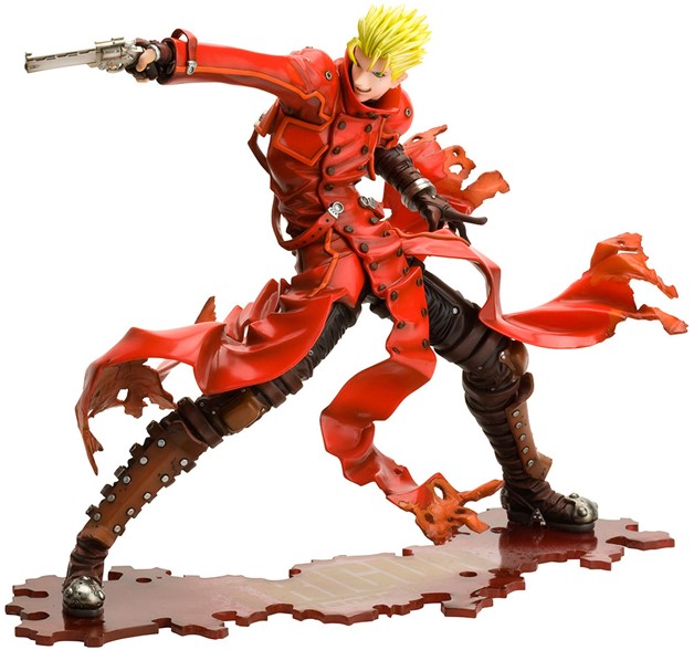 Trigun Badlands Rumble - ARTFX J Vash the Stampede Renewal Package ver - Vash Figure