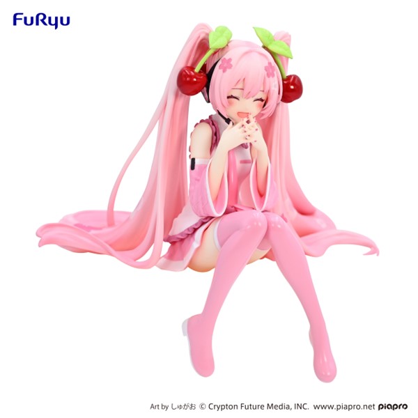 Hatsune Miku - Noodle Stopper Figure -Sakura Miku 2023 Smile version