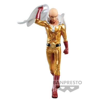 One Punch Man DXF Premium Figure Saitama Metallic- by Banpresto