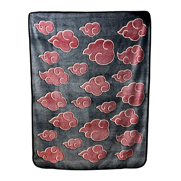 Naruto: Akatsuki Symbol Glow in the Dark Blanket