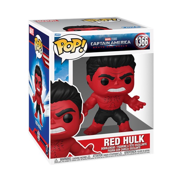 POP! Super Marvel Captain America Red Hulk