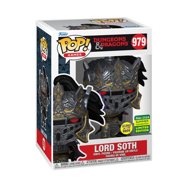 POP! Dungeons & Dragons Lord Soth SDCC Exclusive