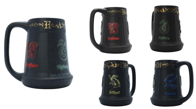 Harry Potter: Hogwarts Mug Maisons sculptées
