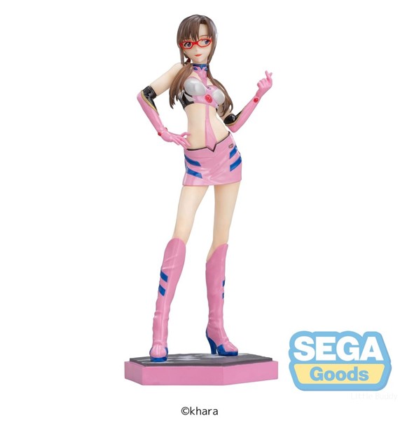 Evangelion Racing Mari Makinami Illustrious Pit Walk Statue by Sega