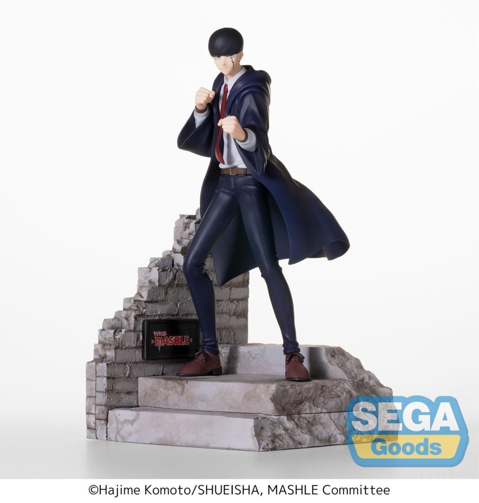 Luminasta Mashle Magic and Muscles Mash Burnedead Statue by Sega