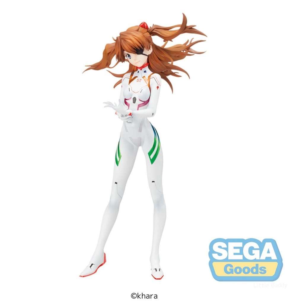 Evangelion Thrice Upon a Time Asuka Shikinami Langely Statue by Sega