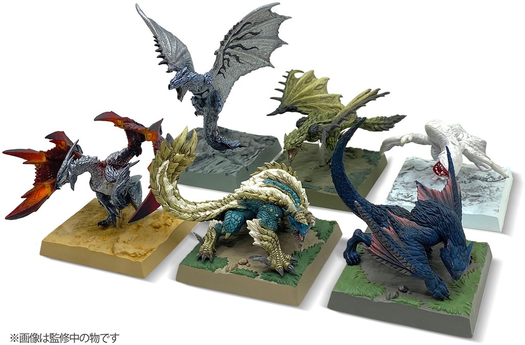 Capcom Figure Builder Monster Hunter Monster Collection Gallery Vol.2 : 1 boîte (6 pièces)