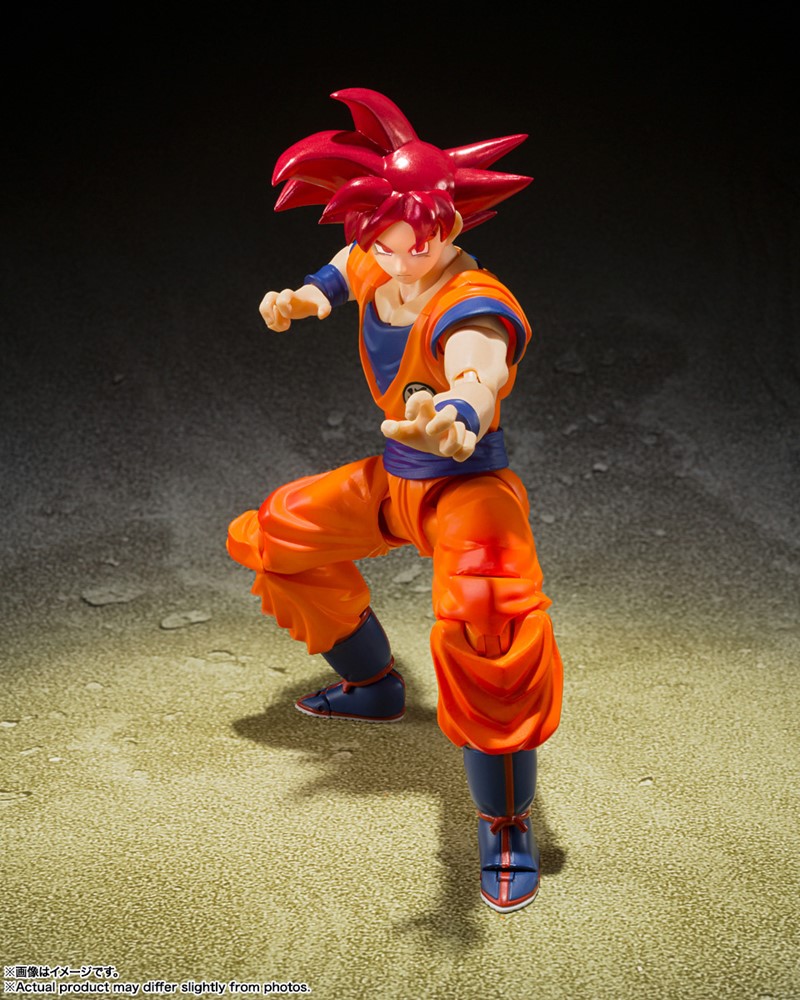 Dragonball Z Super Saiyan Dieu Fils Goku Figuarts