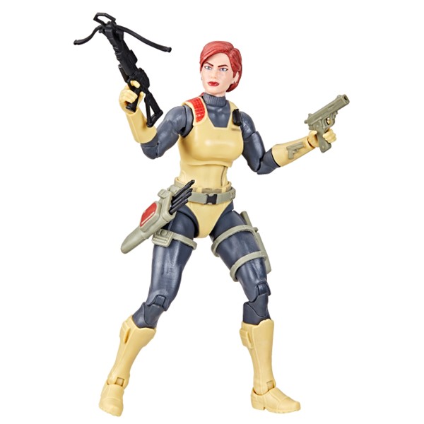 G.I. Joe Classified Series Retro Cardback, Scarlett 6-Inch Action Figure