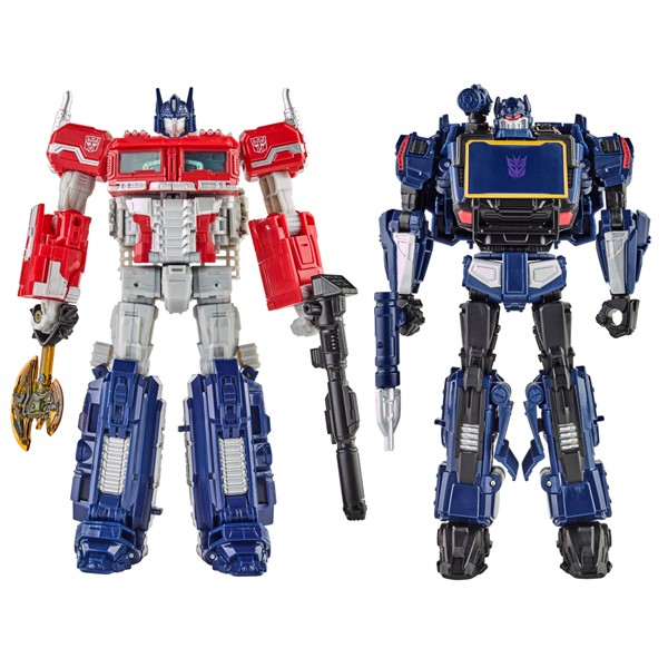 Transformers: Reactivate Optimus Prime and Soundwave Action Figures