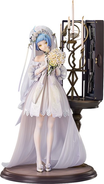 Girls Frontline Zas M21 Behind the Bouquet Statue