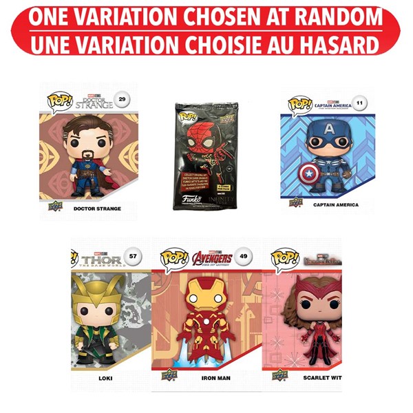 Upper Deck x Funko POP! Marvel Studios: The Infinity Saga Trading Card Pack