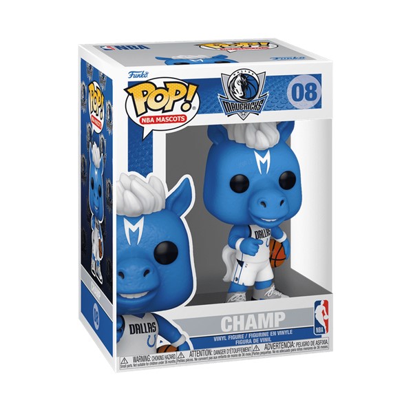 POP! NBA Macots Champ (Dallas Mavericks)