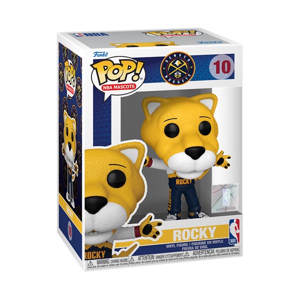 POP! NBA Mascots Rocky the Thentain Lion