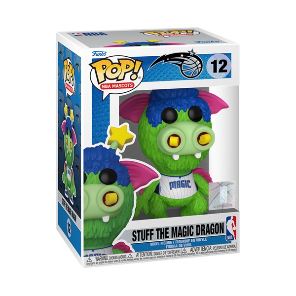 POP! NBA Mascots Stuff the Magic Dragon