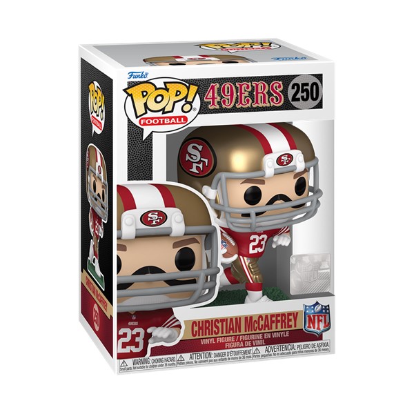 POP! NFL Christian Mccaffrey (49ers Home Uniform)