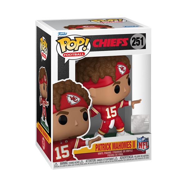 POP! NFL Patrick Mahomes II In Red Headband
