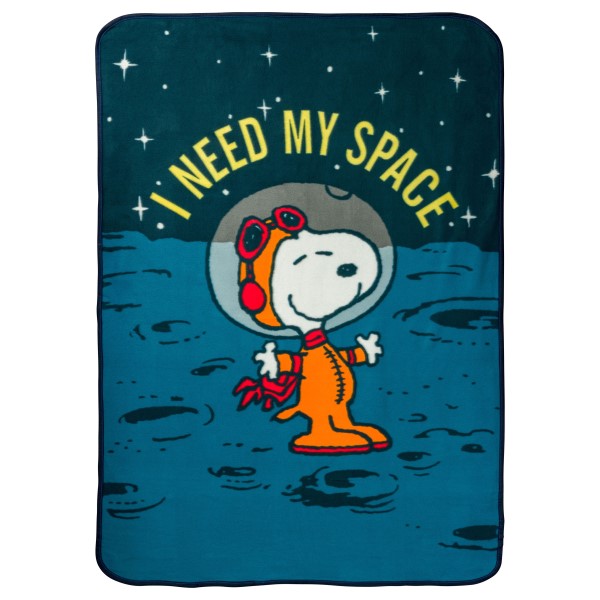 Peanuts Space Fleece Blanket
