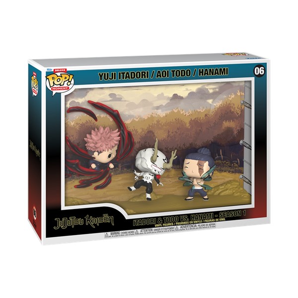 POP! Deluxe Moment Jujutsu Kaisen Itadori & Todo VS Hanami (Season 1)