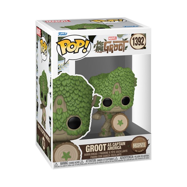 POP! Marvel Groot as Captian America