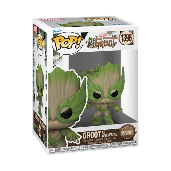 POP! Marvel Groot as Wolverine