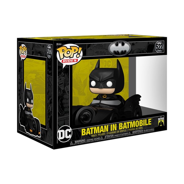 POP! Rides Deluxe Batman in Batmobile (1989)