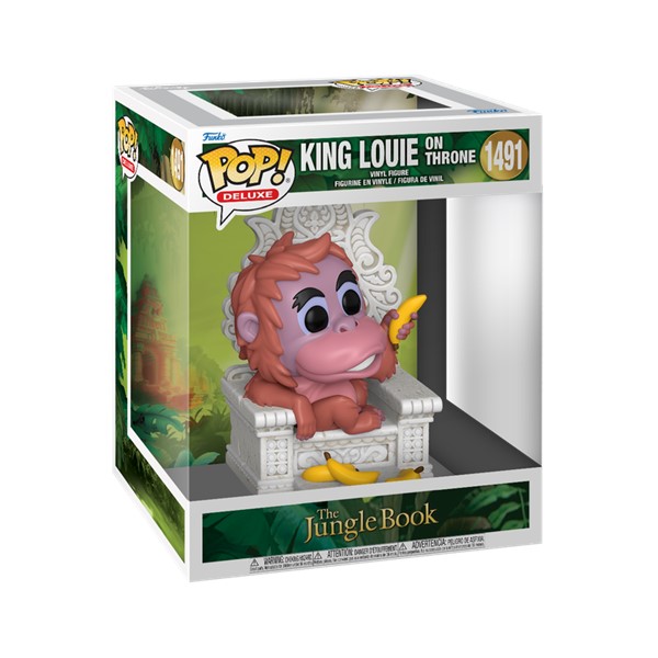 POP! Deluxe Disney The Jungle Book King Louie on Throne