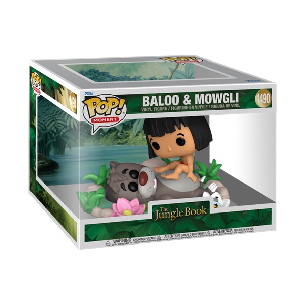 POP! Moment Disney The Jungle Book Baloo & Mowgli