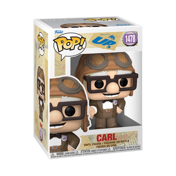 POP! Pixar UP Carl in Aviator Hat