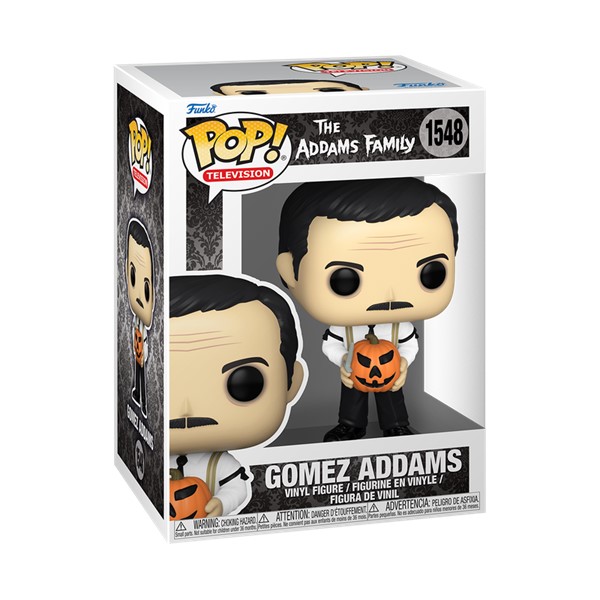 POP! The Addams Family Gomez Addams with Jack-O-Lantern