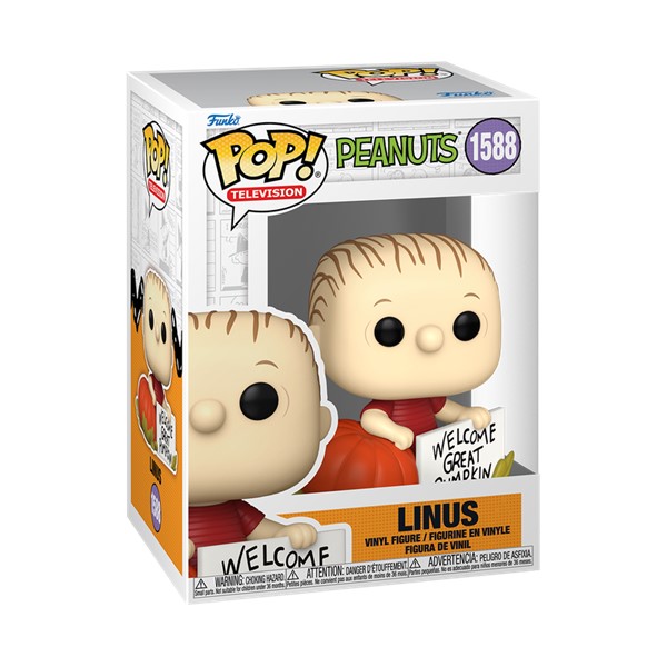 POP! Peanuts Linus with Pumpkin