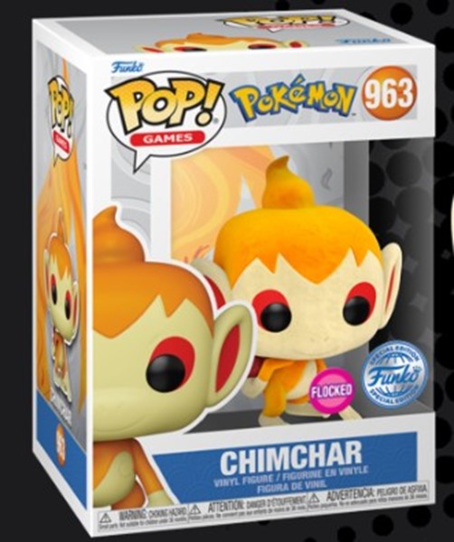 POP! Pokemon Chimchar Flocked