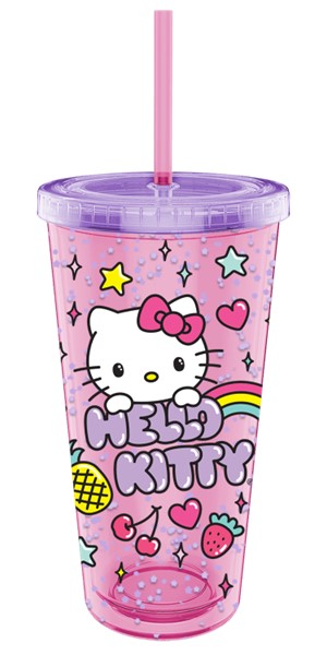 Hello Kitty Rainbow & Stars Tumbler