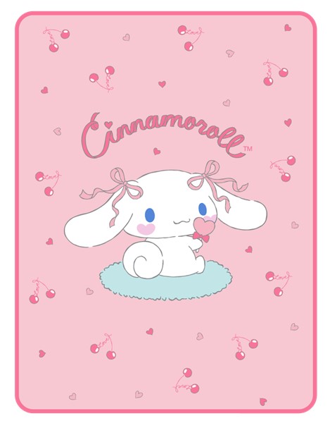 Cinnamoroll Pink Blanket