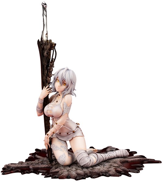 Code Vein Lo Cuddling Sword Statue