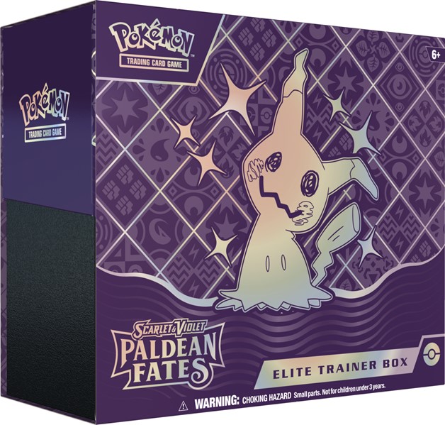 Pokémon Trading Card Game: Scarlet & Violet Paldean Fates - Elite Trainer Box