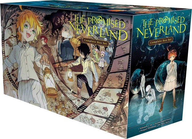 The Promised Neverland Manga Box Set - (Volumes 1 - 20)