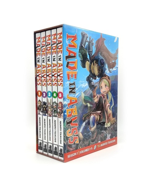 Made in Abyss Season 1 Manga Box Set (Volumes 1 - 5)
