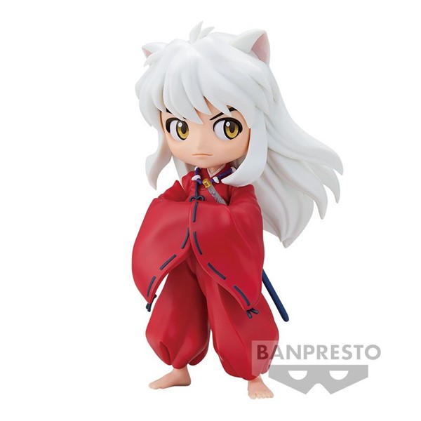 Q Posket Inuyasha&Miroku-(A:Inuyasha Figure)