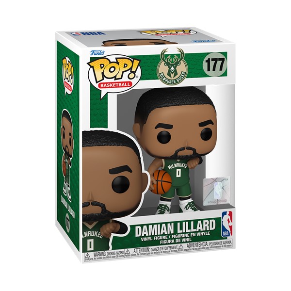 POP! NBA Damian Lillard in Green Jersey